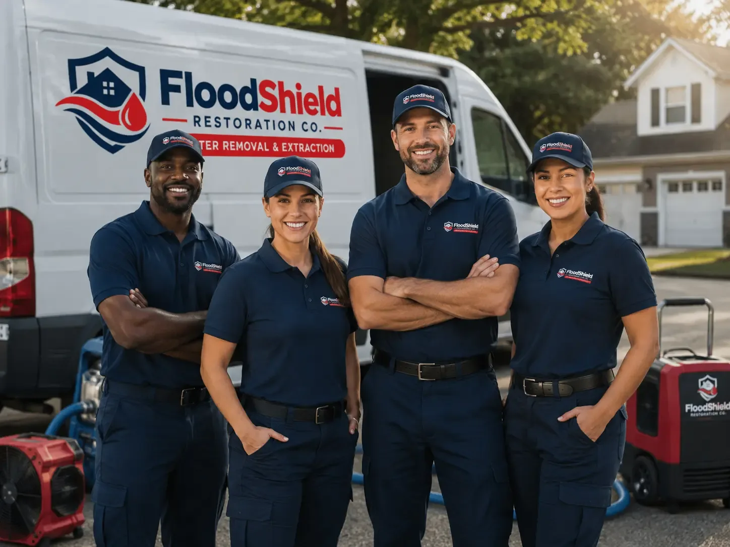 Flood Damage Restoration company in Middleport, NY
